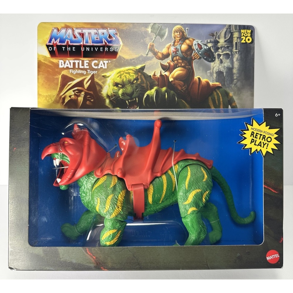 Masters of the Universe Origins Battle Cat Fighting Tiger Figure Mattel GNN70